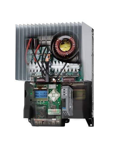 Morningstar GenStar 80A MPPT Solar Charge Controller w/ Meter (GS-MPPT-80M-200V) - Intelligent Solar Panel Regulator for 12/24/36/48V LA/Li