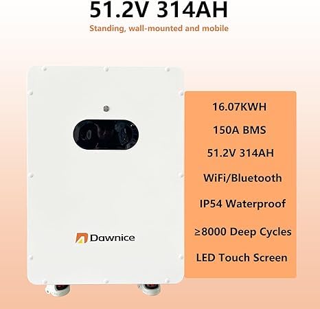 30KW Hybrid Solar Power System Complete Kit 54PCS 550W Solar Panel (30KW) + 3 Sets 48V 10KW Split Phase Inverter Built in MPPT+ 6 Sets-51.2V 314Ah