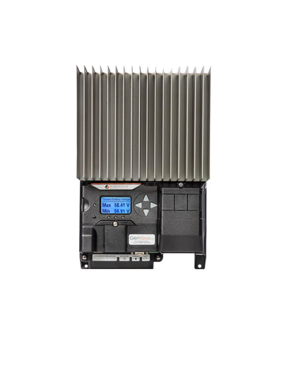 Morningstar GenStar 80A MPPT Solar Charge Controller w/ Meter (GS-MPPT-80M-200V) - Intelligent Solar Panel Regulator for 12/24/36/48V LA/Li