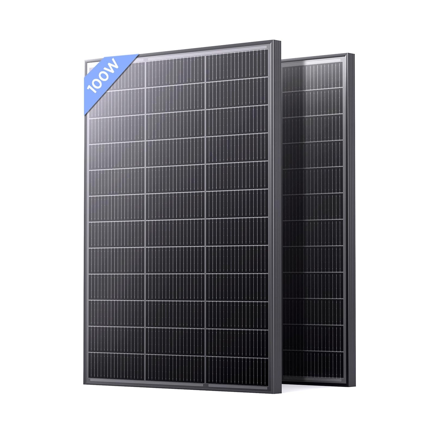 4PCS 215 Watt Anti-Shading Bifacial Solar Panel,N-Type 16BB Monocrystalline PV Module, Over 25% High Efficiency,Ideal for 12V/24V/36V/48V